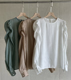 Usual Shirring Blouse