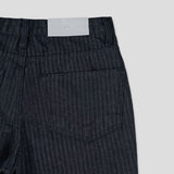 Chase Herringbone Wide Denim Pants