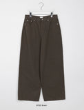 [unisex] Leroon Basic Wide Cotton Pants