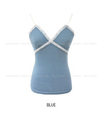 Maren Ribbed Lace Sleeveless