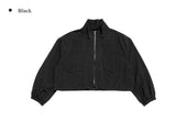 Kime Cropped Windbreaker Jacket