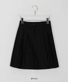 Shakun Pintuck Banding Mini Skirt