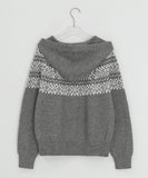 Kakken Nordic Hood Knit Zip-Up