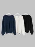 Mohair Vneck knit