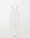 Paldi cotton suspender pants