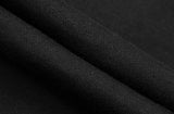 Lock Back Border Hoodie
