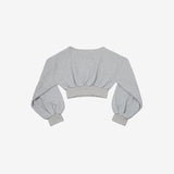 Mono side slit sweatshirt
