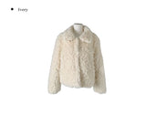 [Quilted Lining] Bento Collar Fur Jacket