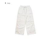 Repol Pintuck Cargo Wide Long Pants