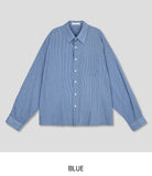 Ray Seersucker Striped Shirt