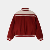 Port Color Matching Varsity Jacket
