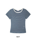 W Stripe Soft T-shirt