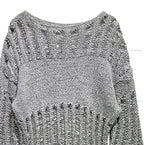 Happy Mix Net Slit Knit