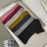 High Quality Layered Plain Slim Short Sleeve T-shirt
