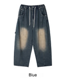 Kai Patchwork Banding Denim Pants