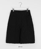 Okane Quilted Bermuda Pants