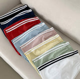 Two Side Line Rustling Full Banding Shorts