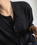 Acid linen cardigan