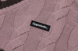 Cable Waffen V-Neck Knit
