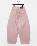 David Heart Back Pocket Balloon Fit Washed Pants