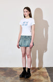 AubeA ABA Star Ribbon Half T-shirt