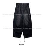 Rocky Big Wide Strap Balloon Denim