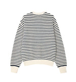 Laber Waffle Stripe Cardigan