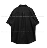 Hero Tweed Half Shirt