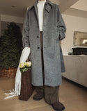Posey Wool Balmacaan Coat
