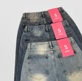 Wide Boot Cut Fit Denim Pants