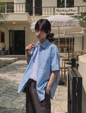 Sob Vintage Label Half Shirt