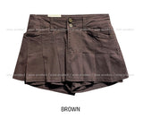 Jerry Double Button Pleated Skirt Pants