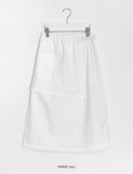 Jundro Summer Nylon Wrap Skirt