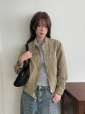 Hank Biker Nylon Windbreaker Jacket
