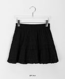 Nomoi Lace Tiered Mini Skirt