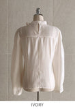 Cielve Satin Tie Blouse