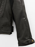 Cop Washed Leather Jacket