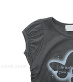 BUTTERFLY STRAP TEE