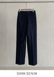 Kebeul Pintuck Wide Slacks