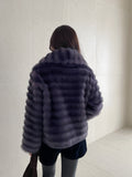 Lawford Eco Fur Shawl Collar Jacket