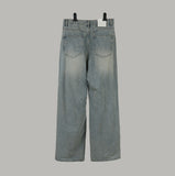Teen Wash Wide Jeans