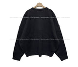 (UNISEX) Bay Lettering Oversized Fit Heavy Knitwear