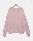 Gyuni See-through Hood Zip-Up