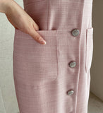 Herildi Tweed Button One Piece