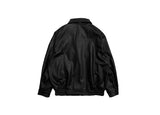 Unt Incision Boxy Leather Blouson Jacket
