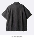 Minimal Crop Check Short Sleeve Shirt
