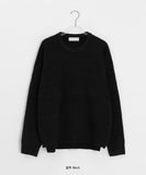 [Unisex] Furund Cashmere Warmer Round Long Sleeve Knit
