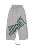 Journey Brushed Lettering Pants
