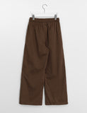 Buneddy Summer Nylon Track Wide Pants
