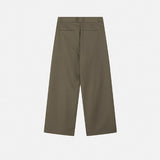 Osel Two-Tuck Wide Slacks